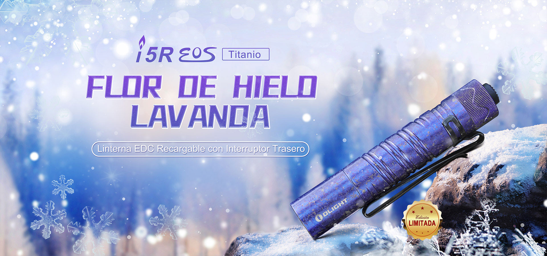 i5R Titanio Flor de Hielo Lavanda